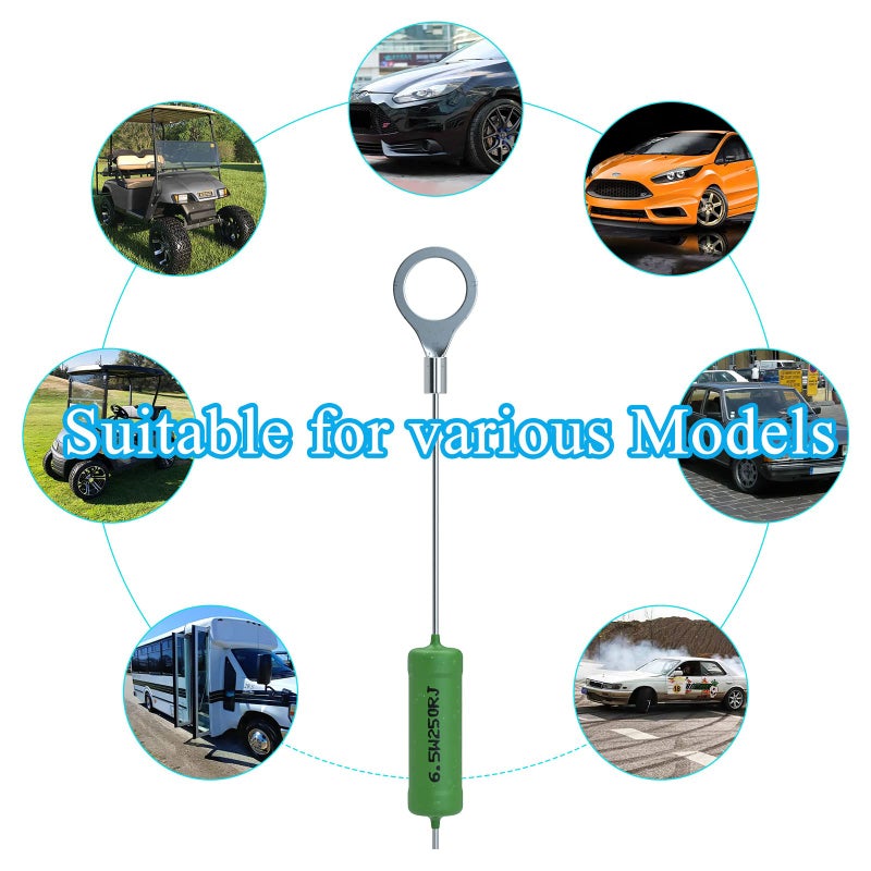 9.99WORLD MALL Golf Cart Resistor Assembly for Golf Cart EZGO (1989 Up) Replacement Part 21764G1 21764-G1 (1 Pack) - Image 4